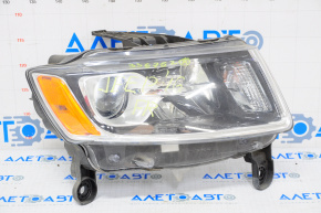 Headlight front right bare Jeep Grand Cherokee WK2 14-16 halogen light