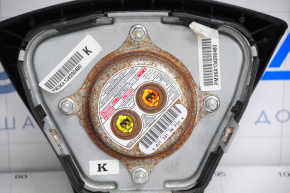 Airbag in steering wheel driver Nissan Pathfinder 13-20 black