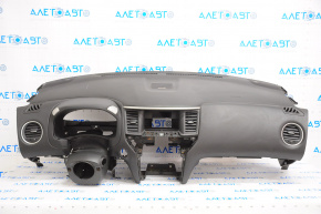 Torpedo front panel without AIRBAG Nissan Pathfinder 13-20 black, BOSE, scratches