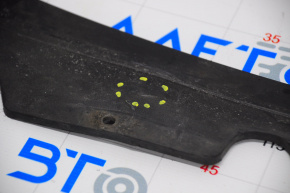 Front bumper lip left Nissan Pathfinder 13-16 prerest, dented