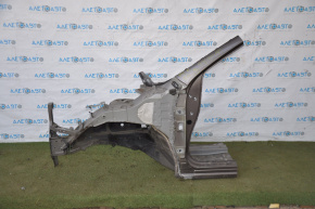 Front quarter left Nissan Pathfinder 13-20 brown