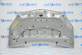 Hood naked Toyota Prius 30 10-12 silver 1F7 poke