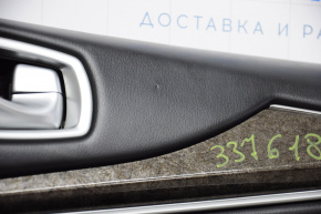 Door trim card rear right Infiniti JX35 QX60 13-13 black, scratches