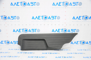 Door sill trim rear left inner Infiniti JX35 QX60 13- black, scratches