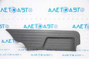 Door sill trim rear right inner Infiniti JX35 QX60 13- black, worn