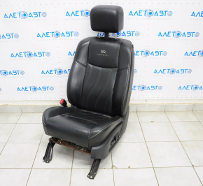 Driver's seat Infiniti JX35 QX60 13-15 with airbag, electric, headrest with monitor, leather black