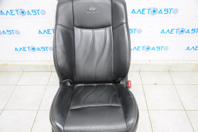 Passenger seat Infiniti JX35 QX60 13-15 with airbag, electric, headrest with monitor, leather black