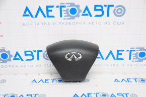 Airbag in steering wheel driver Infiniti JX35 QX60 13-13 black, outline slightly visible