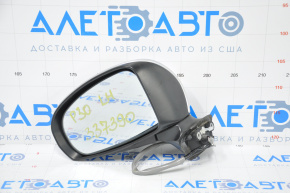 Left side mirror complete Toyota Prius 30 10-15 5 pins, silver
