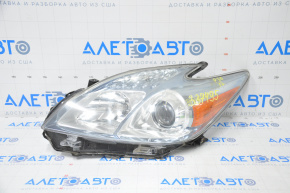 Headlight front left Toyota Prius 30 10-11 bare dorest halogen
