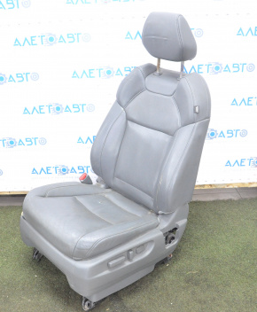 Driver's seat Acura MDX 16-15 with airbag, electric, leather gray, worn