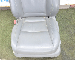 Driver's seat Acura MDX 16-15 with airbag, electric, leather gray, worn