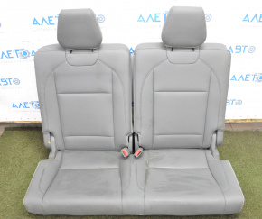 Rear row of seats 3 row Acura MDX 14-16 leather gray