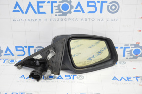 Side mirror right complete BMW 5 F10 11-16 3 pins, brown