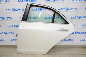 Door assembly rear left Cadillac ATS 13-18 white GBN