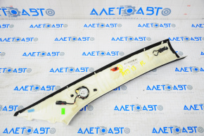 Front pillar trim left Cadillac ATS 13-18 black under tweeter