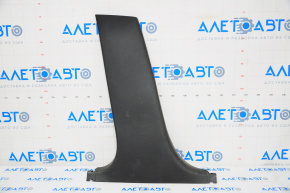 Center pillar trim lower left Cadillac ATS 13-18 black, rubbed