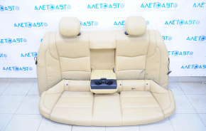 Rear row of seats 2nd row Cadillac ATS 13 - beige leather, for cleaning