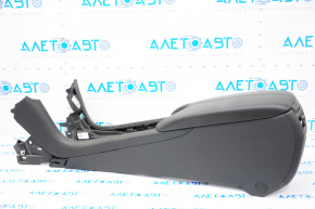 Console central armrest Cadillac ATS 13- leather, black