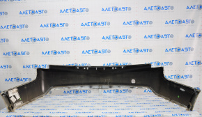 Bare rear bumper Cadillac ATS 13-18 white, crack in crepe