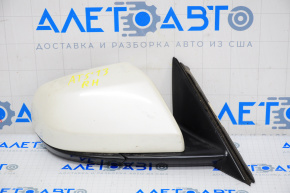 Side mirror right assembly Cadillac ATS 13- 5 pins, heated, white