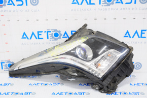 Headlight front right bare Cadillac ATS 13-19 halogen, for polishing