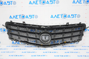 Grille grill Cadillac ATS 13-14 mat with molding and emblem