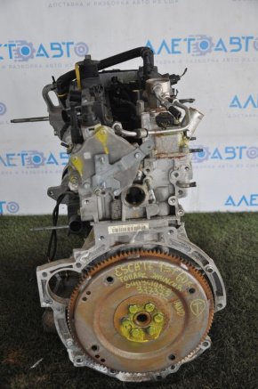 Ford Escape MK3 17-19 1.5T T15HDTX 60k engine, water damage, emulsion, started, compression 8-8-10-8