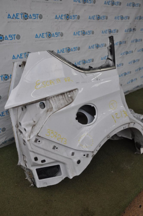 Quarter wing rear right Ford Escape MK3 13-19 white, small dent