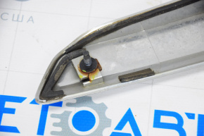 Lower trunk door molding Infiniti JX35 QX60 13-15 pre-restoration broken fasteners, worn out