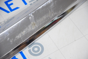 Lower trunk door molding Infiniti JX35 QX60 13-15 pre-restoration broken fasteners, worn out