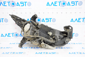 Front left headlight complete Infiniti JX35 QX60 13-15 prerest, xenon, with mount, for polishing