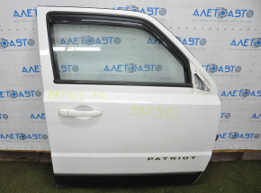 Door assembly front right Jeep Patriot 11-17 white PW7