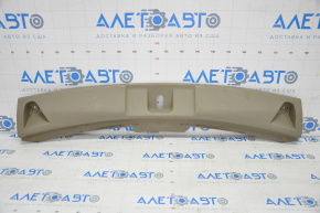 Jeep Patriot 11-17 trunk opening trim beige, scratches, plastic turned white