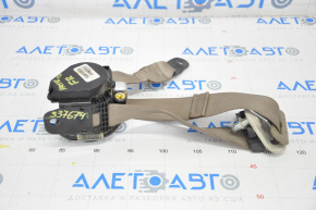 Passenger seat belt Jeep Patriot 11-15 beige, dry cleanable
