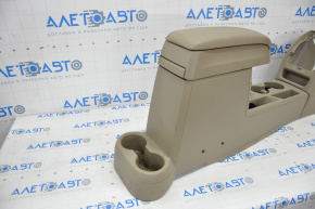 Console center armrest and cup holders Jeep Patriot 11-17 beige