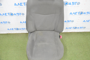 Passenger seat Toyota Prius 30 10-11 without airbag, mechanical, dark gray velour