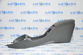 Console central armrest Toyota Prius 30 10-11 dark gray, scratches, worn