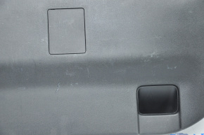 Lower trunk door trim Toyota Prius 30 10-15 black, scratches, worn