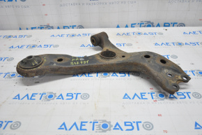 Lower front right arm Toyota Prius 30 10-15 rusty, torn silent block
