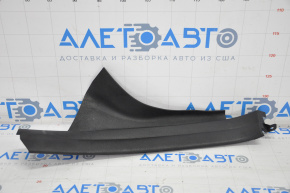 Door sill trim inner rear left BMW 5 F10 11-16 black, broken fastener, worn