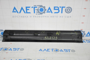 Door sill trim inner front left BMW 5 F10 11-16 black, broken fastener