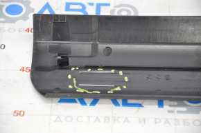 Door sill trim inner front left BMW 5 F10 11-16 black, broken fastener
