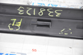 Door sill trim inner front left BMW 5 F10 11-16 black, broken fastener