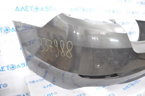 Bare rear bumper BMW 5 F10 11-13 for parking, brown, broken, dented, worn