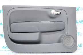 Door trim card front left Fiat 500 12-17 black, scratches