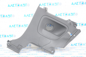 Right wing arch trim Fiat 500 12-13 black, scratched