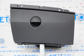 Glove box, glove compartment Fiat 500 12-19 black, rubbed