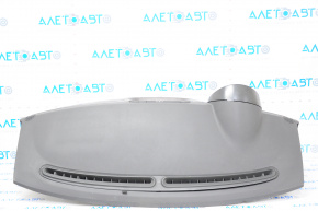 Torpedo front panel with AIRBAG Fiat 500 12-15 gloss, graphite