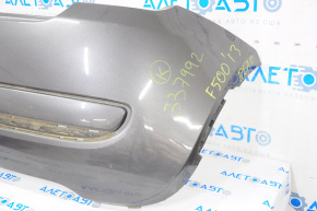 Rear bumper bare Fiat 500 12-17 graphite, scratch